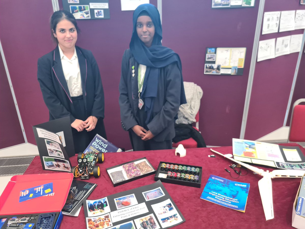 Thank you <a href="/edengirlscov/">Eden Girls' School, Coventry</a> for sharing some of the exciting and inspiring projects you have been getting stuck into as part of #CeleberateLBEEP! 

From a remote controlled fire evacuation drone, battery charging turbines to steam distilling to extract scent. 

#ThisIsEngineering.