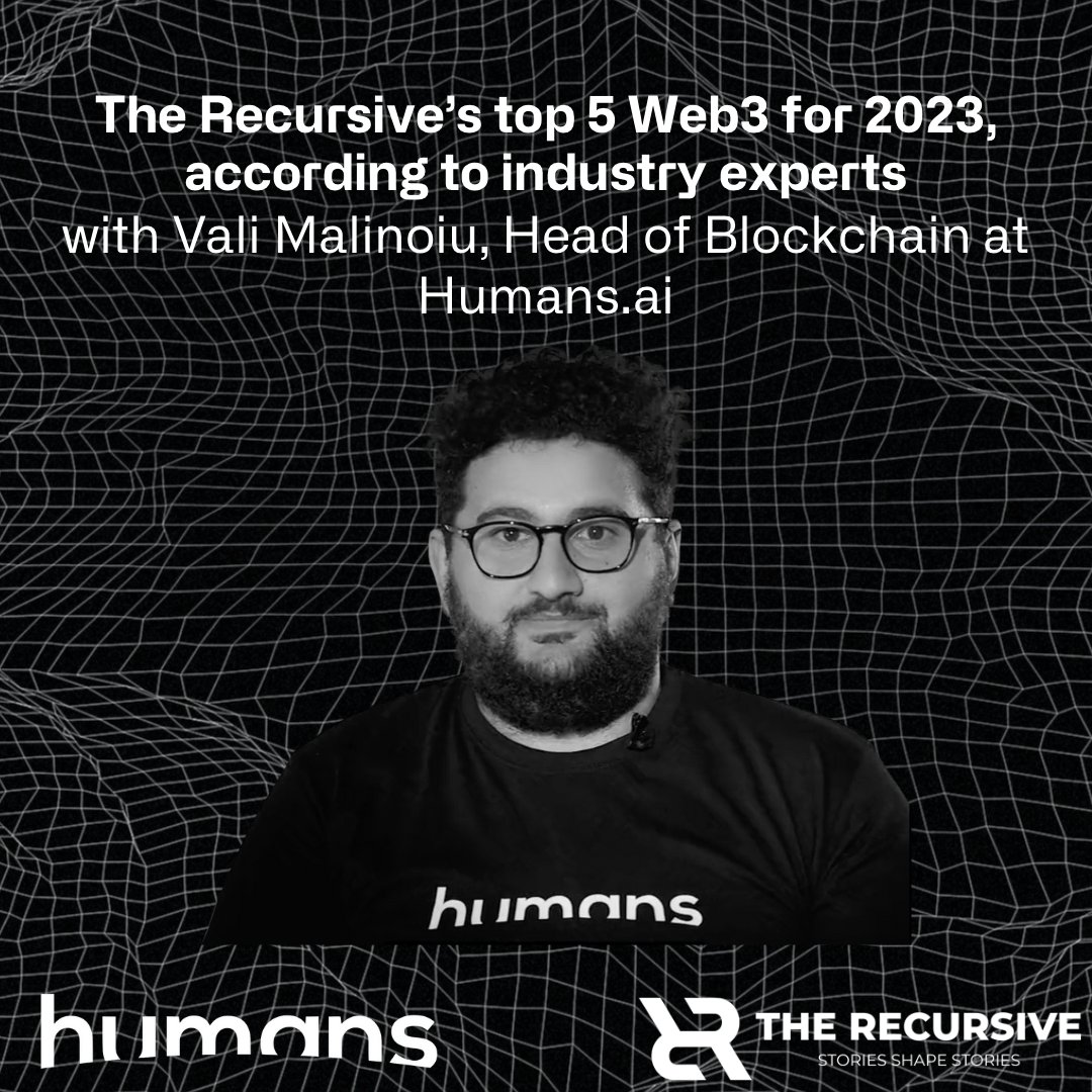 humansdotai's tweet photo. 💬 "People will become more diligent with their investments, and Web3 teams will have to become more responsible and transparent" - @0x4139, Head of Blockchain at https://t.co/a1YRwGXiSY 

🔗Full article: https://t.co/UvlmZVDSMW

#Web3 #AI #Blockchain https://t.co/3k9o8PDKTa