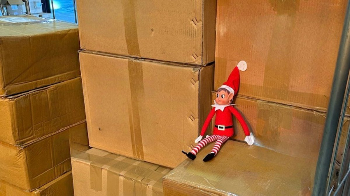 Chase_Hardware's tweet image. Elf is currently waiting for the couriers to turn up so he can lend a hand with loading the orders into the van!

#ChaseHardware #Elf #ElfOnTheShelf #Christmas #CountdownToChristmas