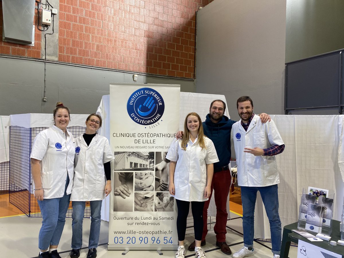LilleInSO's tweet photo. Les étudiants de l'@LilleInSO étaient présents à l'évènement "Bougeons ensemble" organisé par l'association North Team à @UFR3S_ULille. Une journée dédiée au sport où une poignée d'étudiants et de sportifs ont pu découvrir l'#ostéopathie ! 💪#sport #inso #lille #osteo https://t.co/OO1TQ67eod