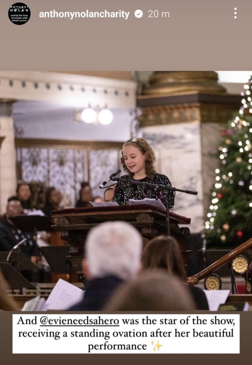 There she is! 💕💕💕
10 years old doing a speech about her journey with Aplastic Anaemia infront of hundreds of people 🤗 <a href="/AnthonyNolan/">Anthony Nolan</a> <a href="/AplasticAnaemia/">The AAT</a>