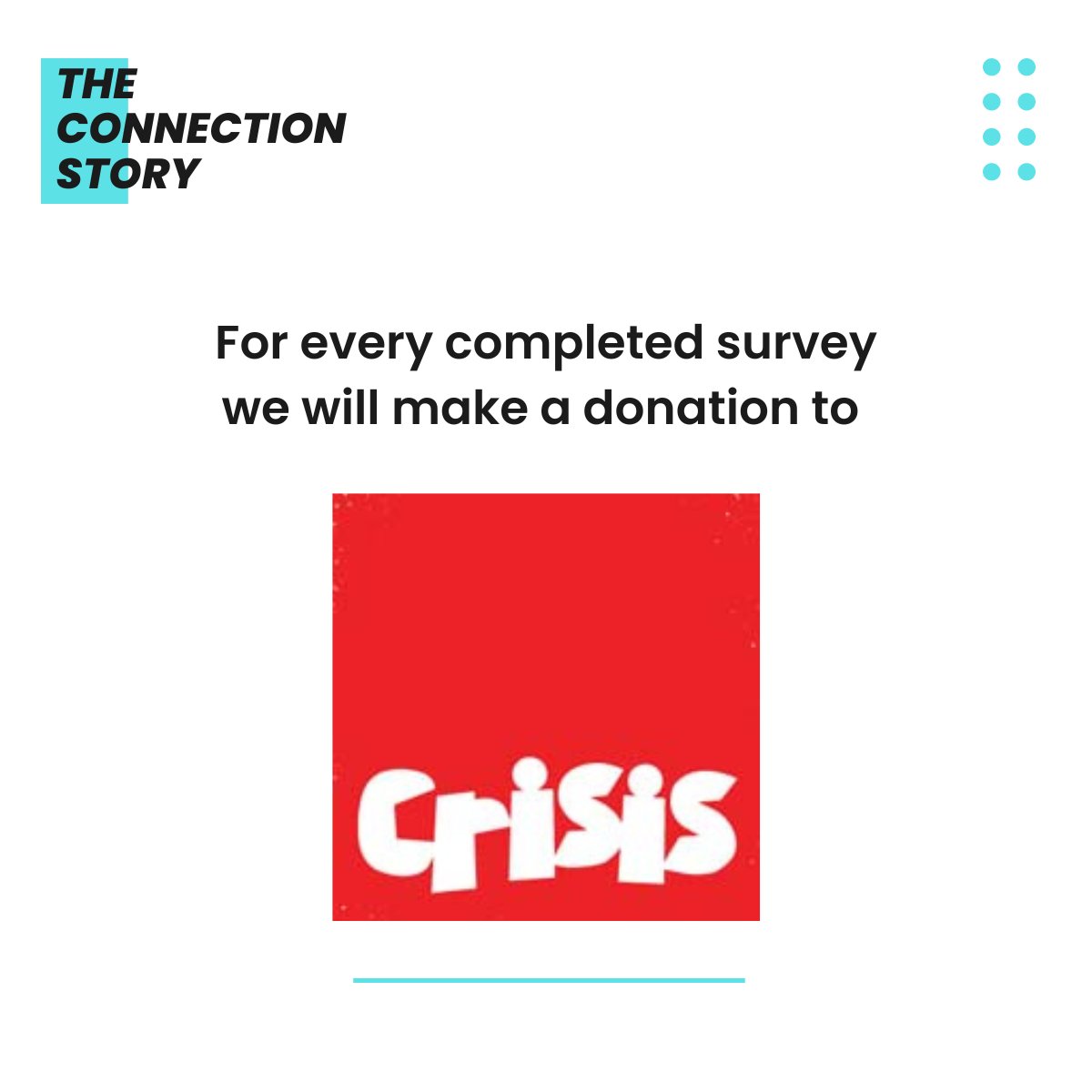 As Christmas approaches, we feel the importance of human connection even more. That’s why I'll make a £1 donation to the Crisis Christmas Appeal for everyone who completes my survey about human connections at work. Thanks, everyone.

Survey link: surveymonkey.co.uk/r/TheConnectio…