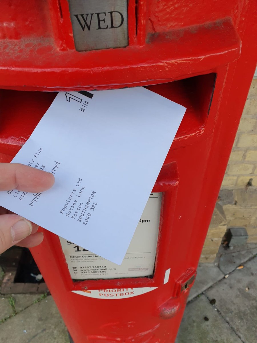 Getting those #FairPayOrFireStrike ballots in nice and early 👏 #VoteYes 

Our posties are doing a stellar job delivering our ballots, all while fighting for their own pay and conditions. We're all in this together so support <a href="/CWUnews/">CWU</a> on the picket lines tomorrow ✊