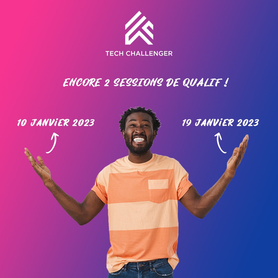 Tech Challenger On Twitter Tu N es Pas Encore Inscrit Tech challenger on twitter tu n es pas encore inscrit