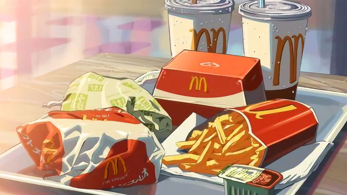 aesthetics_Pict's tweet photo. Mcdonald's in Anime https://t.co/gcxzqvVJg3
