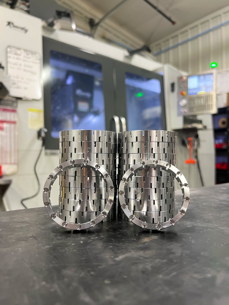 Rowdy MFG 🤝 Wally Brown Racing

We're cranking out bearing retainers on the VF6 now that are made out of 4130 steel.