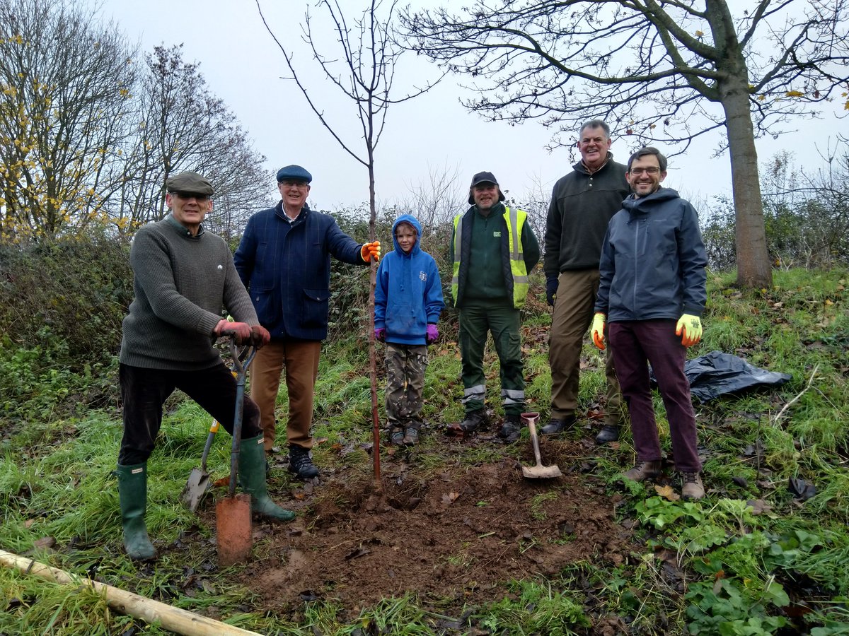 800 trees are going into the ground this winter, helping to cement #Worcester's standing as a Champion City under the #QueensGreenCanopy initiative.
Apple, pear and plum trees are the latest to be planted in St Peter's Power Park