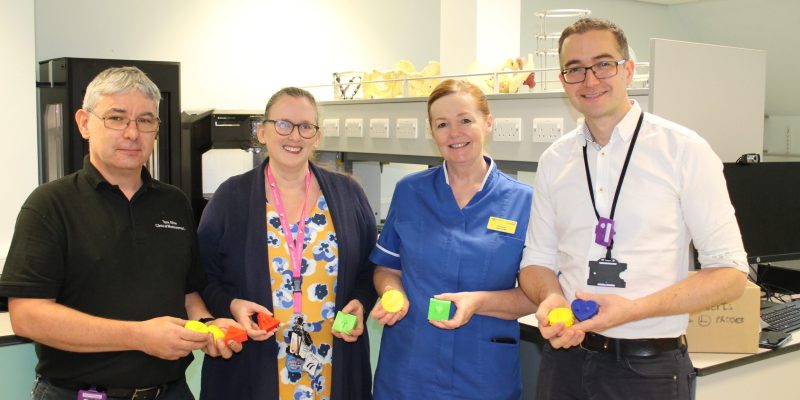 NHS North East & Yorkshire (@nhsney) on Twitter photo A 3D printer at <a href="/SouthTees/">South Tees Hospitals</a> is helping visually impaired children to communicate.
For children who are unlikely to ever develop spoken language due to complex needs, printed symbols are providing a way for them to communicate a message.
Read more: southtees.nhs.uk/news/hospitals… A 3D printer at <a href="/SouthTees/">South Tees Hospitals</a> is helping visually impaired children to communicate.
For children who are unlikely to ever develop spoken language due to complex needs, printed symbols are providing a way for them to communicate a message.
Read more: southtees.nhs.uk/news/hospitals…