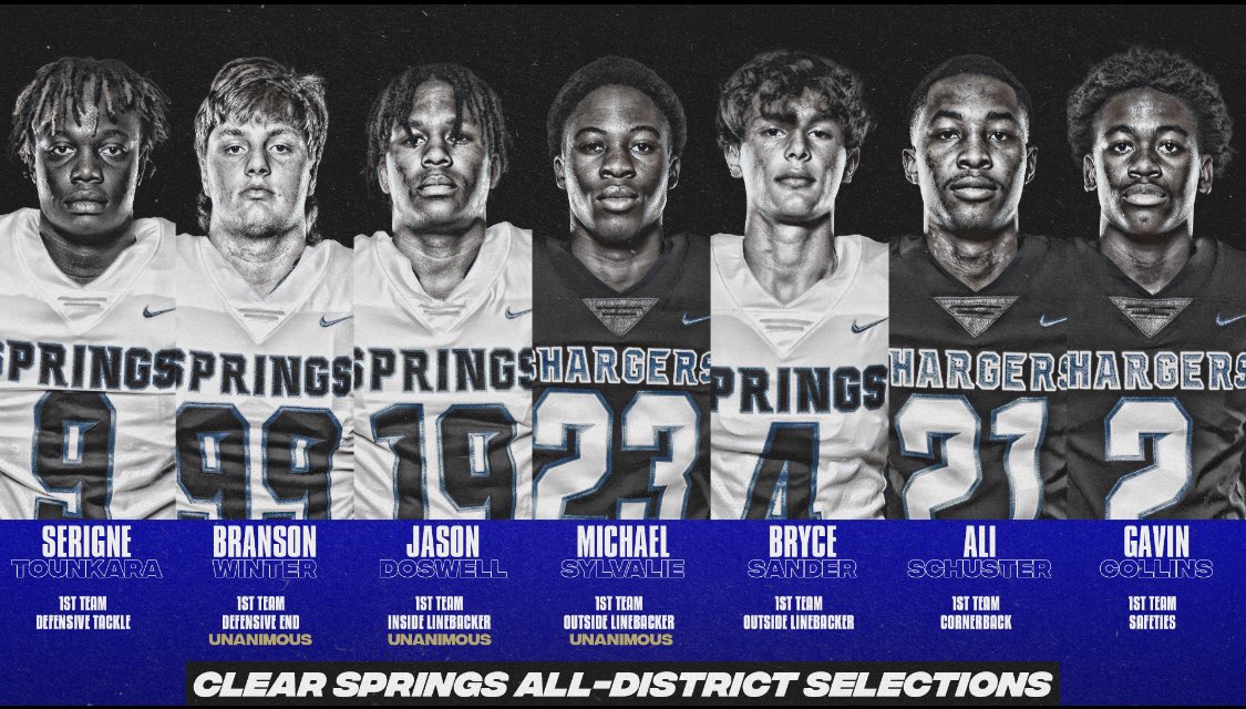 Clear Springs Football tweet media