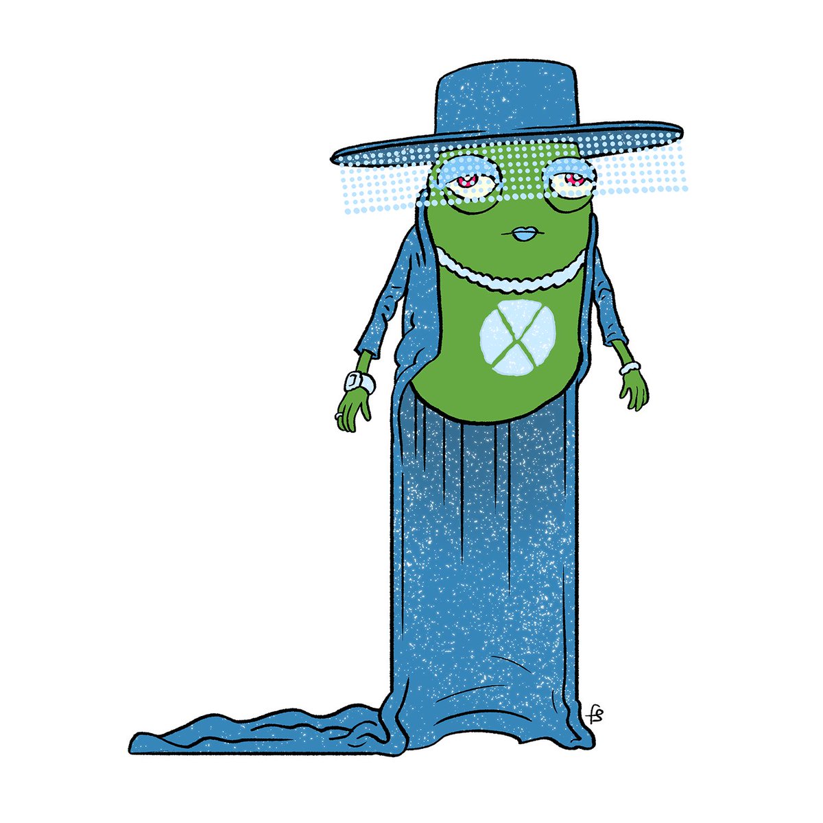 「Alas, nott a single one of them dared to」|Felipe Sobreiroのイラスト