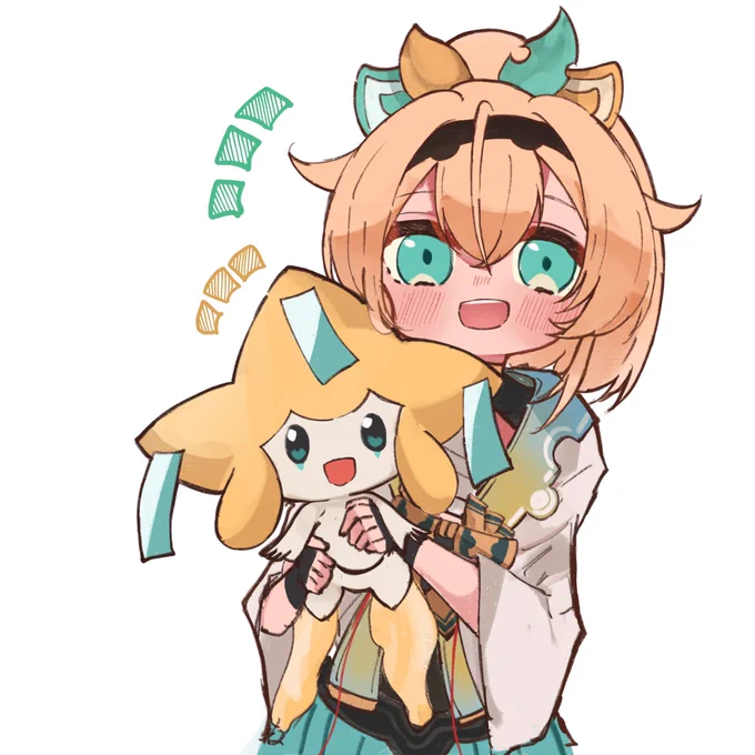 #いろはにも絵を風真殿がジラーチ好きって言ってた絵!!ござる!! 