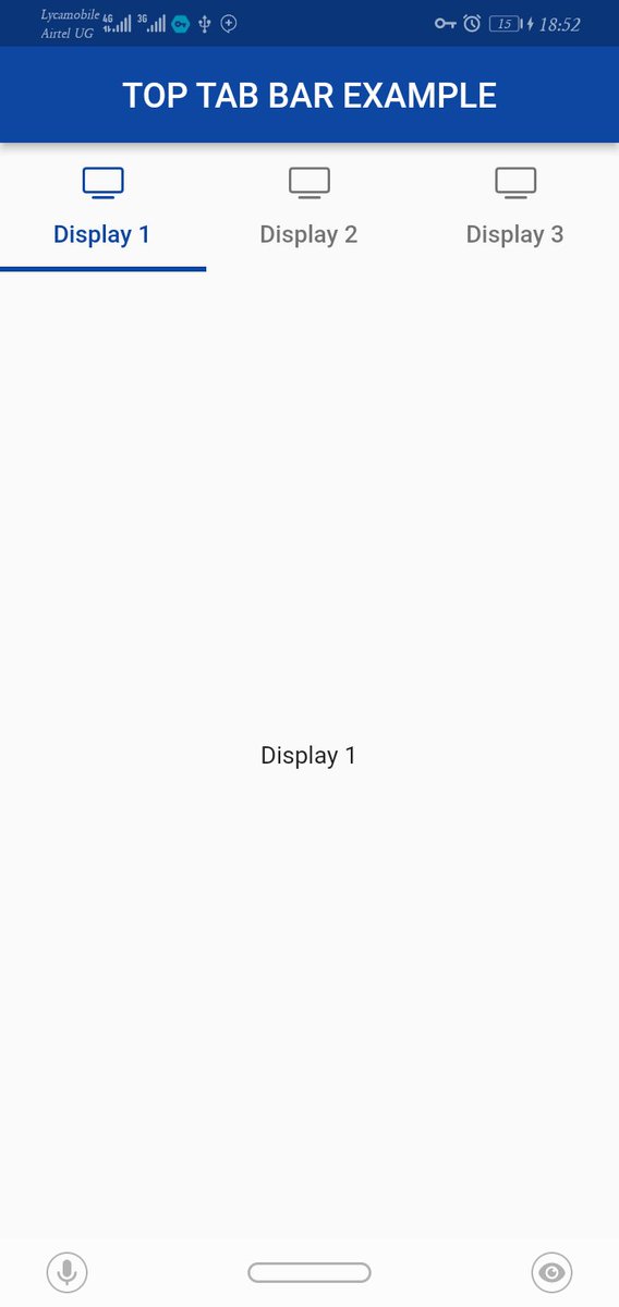 RyanKalema's tweet image. Flutter Top Tab-bar 
#DevFest 
#LearnFlutter 
#WidgetOfTheWeek 
#FlutterForward 
#Flutter 
#GoogleIO