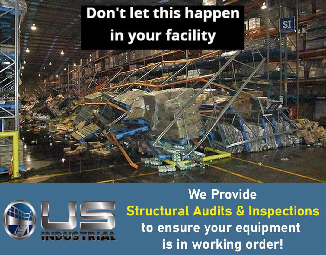 Regular rack inspections are crucial to ensure the safety of your employees and products!

Our team can help make sure your facility's equipment is up to the latest safety standards.

Contact us: bit.ly/USIC_Contact or (203) 540-5669