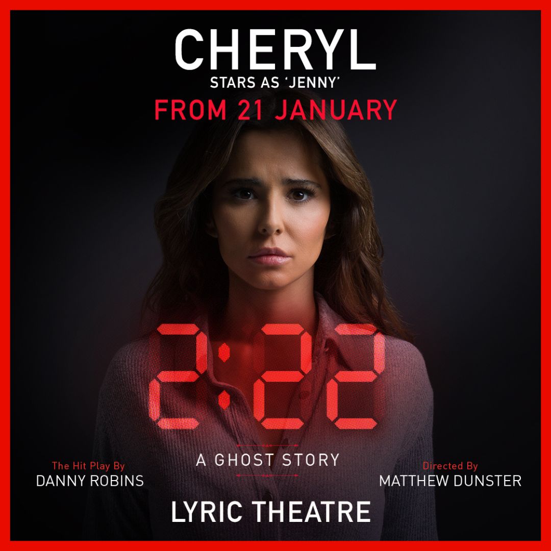EMGENTSUK's tweet photo. This week we were THRILLED to share the news that British pop icon ✨Cheryl✨ will be joining the cast of 2:22 A Ghost Story in 2023.

📆@CherylOfficial will take on the role of Jenny from 21 Jan at The Lyric Theatre for a 14 week run
🎟 https://t.co/QpcuQKwMKW https://t.co/1uwBNBwccj