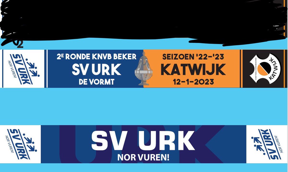 De bekerwedstrijd Urk - Katwijk begint te kriebelen het word een koude avond bestel je sjaal op tijd.  Op is op kosten € 20 p/st  geef je naam en welke sjaal je wilt hebben door op whatsapp nr 0613009777