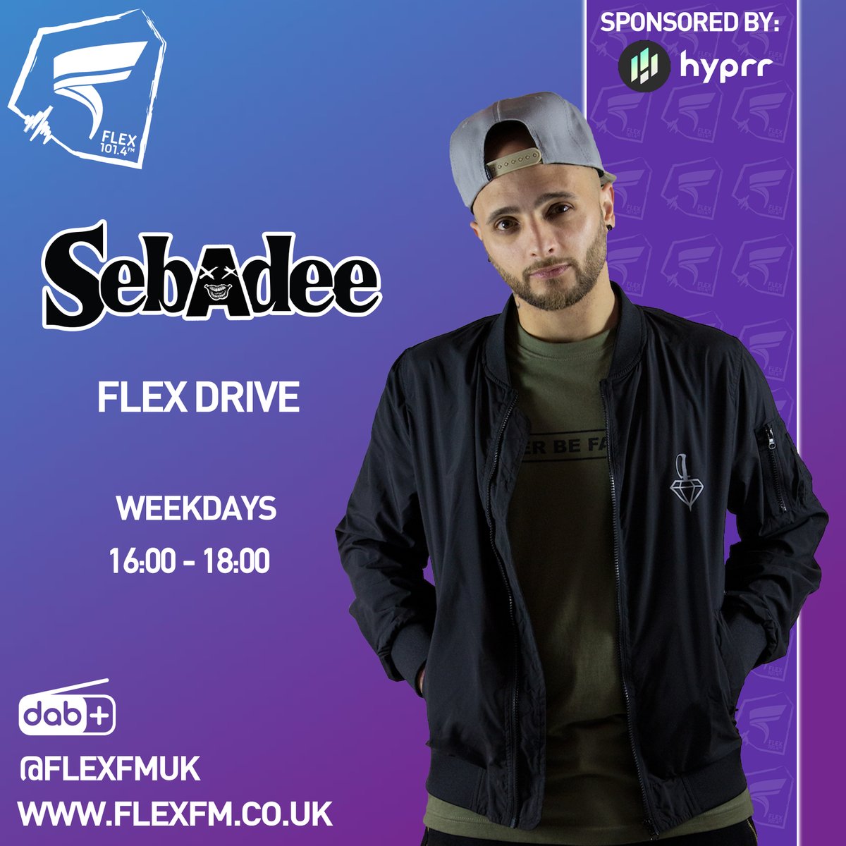 FLEXFMUK's tweet photo. It’s time for your daily #FlexDrive, sponsored by @HyprrSocial, with @DJSebadee &amp; the biggest vibes until 6pm!  🚙🎶🔥

https://t.co/GAqIrRTrT8 - #QuickRecord in Operation https://t.co/j9AG18dN3C