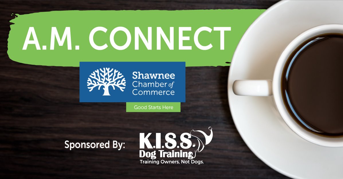 shawneechamber's tweet photo. Join us for a morning of networking at 𝐀.𝐌. 𝐂𝐎𝐍𝐍𝐄𝐂𝐓 on December 21st. This month's sponsor and speaker is Mike Deathe of KISS Dog Training. We will meet at 8:00 am at @AztecShawnee. Find more details here: https://t.co/5cE5Wm0KGP

#networking #ShawneeKS #connections https://t.co/cJskqMMio5