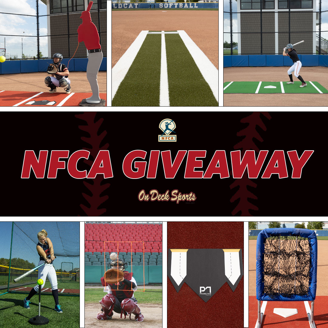 On Deck Sports (@ondecksports) on Twitter photo ITāS GIVEAWAY TIME ā¼ļø
We are here in San Antonio for the <a href="/NFCAorg/">National Fastpitch Coaches Association</a> convention! Come visit us at Booths 301 & 400!
Canāt make it in person? Donāt worry! We are running this in honor of the event!
How to enter:
1) Follow @ondecksports
2. Like this post
3) Retweet this post ITāS GIVEAWAY TIME ā¼ļø
We are here in San Antonio for the <a href="/NFCAorg/">National Fastpitch Coaches Association</a> convention! Come visit us at Booths 301 & 400!
Canāt make it in person? Donāt worry! We are running this in honor of the event!
How to enter:
1) Follow @ondecksports
2. Like this post
3) Retweet this post