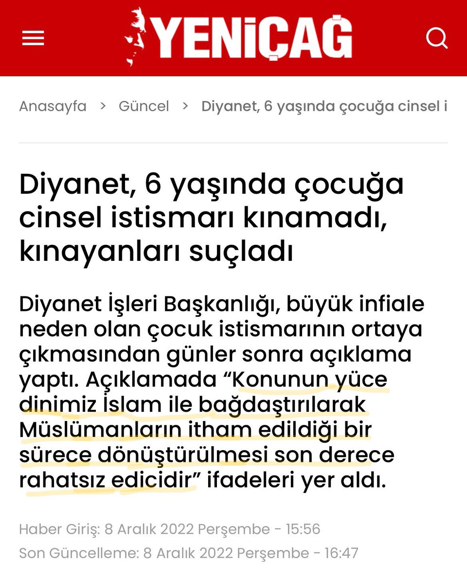mesih_isa_hasan's tweet photo. Çocuk evliliğiyle ilgili dînî ahkâmı iptal ettiğimi açıklamıştım!
Din kitapları çocuk evliliğini meşru gören naslarla dolu!
Sorunu, Dinimizde çocuk evliliği yok, diyerek çözemezsiniz!

Mesihe kulak verin, Din kitaplarında anlatılan 7. yy yaşamını, İSLAM diye öğretmekten vazgeçin! https://t.co/PhKON67WzD