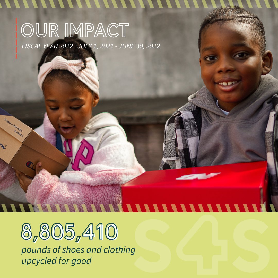 Soles4Souls's tweet photo. The Soles4Souls Impact Report is here- and WOW-  what an incredibly impactful year it was. 
 Take a look at our full impact report to see more highlights from the year! https://t.co/LuoDYWkFuL
We are immensely grateful for the support from the Soles4Souls community. https://t.co/IaABqYvZbz