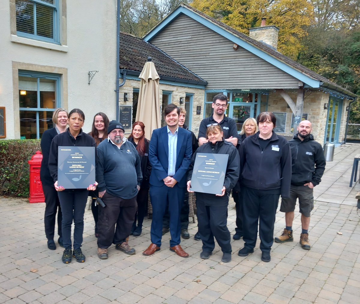 Congratulations to our @BathMill team on their two Hoseasons awards! 👏⭐