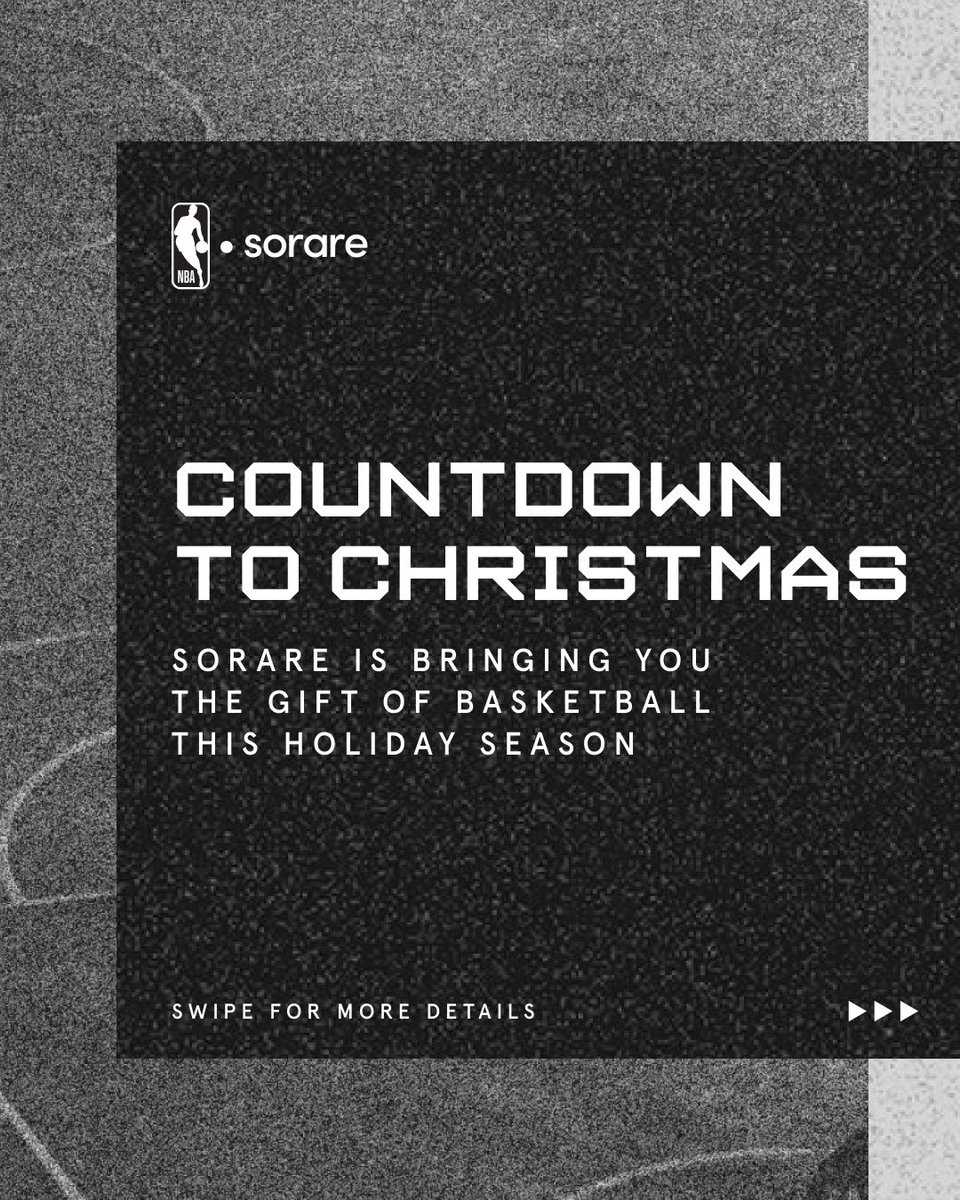 SorareUS's tweet photo. Sorare: NBA is bringing you the gift of basketball this holiday season in Game Weeks 17-19! 🎄

🏀 @KarlTowns Signed Jersey Sweepstakes

🏀 Win NBA League Pass Subscriptions Courtesy of Sorare

🏀 Christmas Prize Pack + Special Weeklies

Full details! ➡️ https://t.co/Q7a6TmsJCt https://t.co/FS8X3XsKos