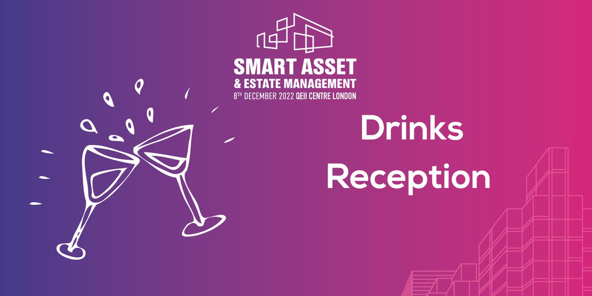 💥Drinks Reception💥

Join us after the conference for a complimentary drinks reception. Unwind and connect with colleagues over an ice-cold beverage. 

#SmartEstates22