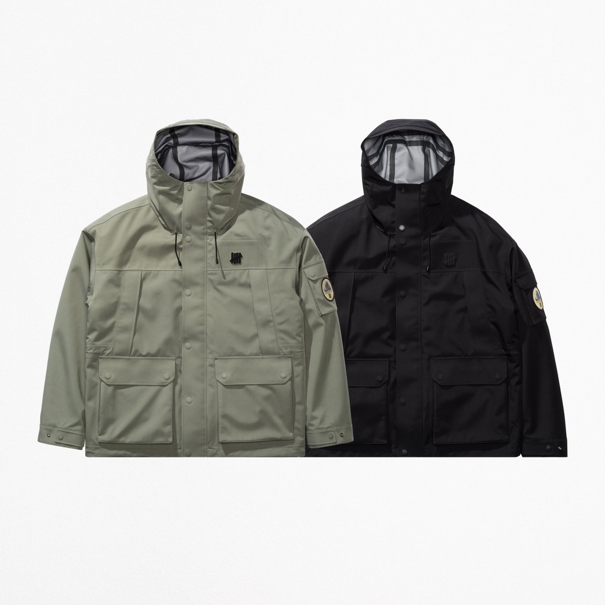 UNDEFEATEDinc's tweet photo. A detailed look into UNDEFEATED Holiday 22 - Drop 3

Our 3-IN-1 Jacket is a warm and versatile winter piece. It features a polyester shell with a detachable quilted liner jacket that can be worn on its own.

Available Friday, 12/9, exclusively at https://t.co/rPhV7ZxZDc https://t.co/vlPdqs5zpF