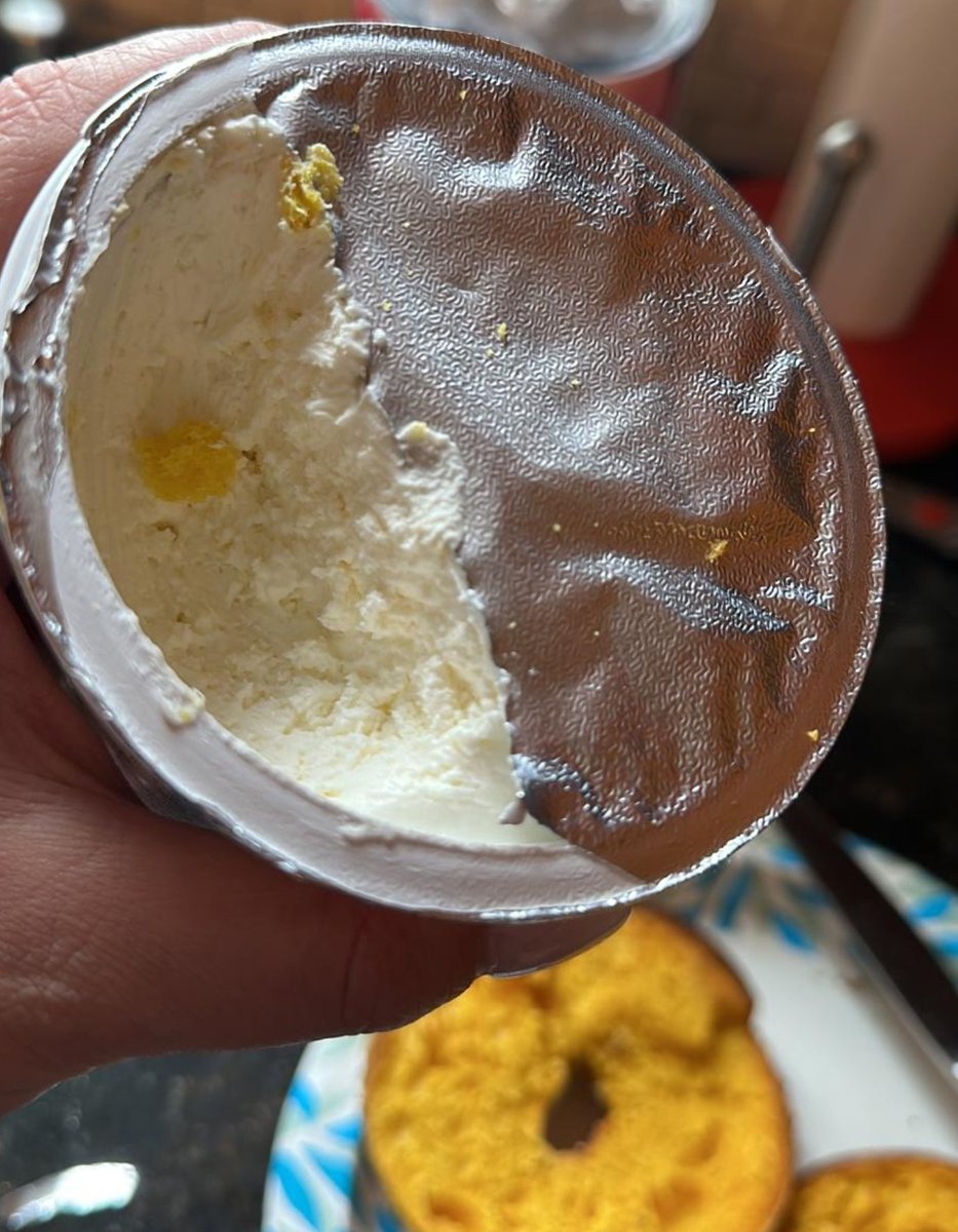 binbrain's tweet photo. My wife is upset about the way I opened the cream cheese. Perhaps I deserve it. https://t.co/7XneMfLYdt