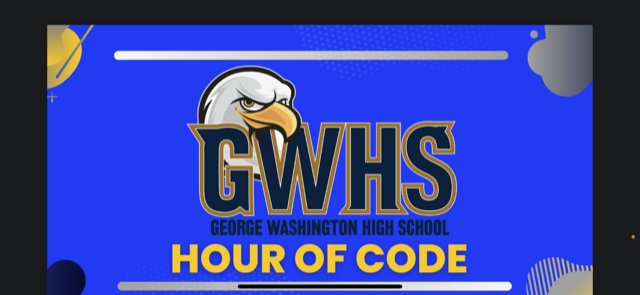 Kamala_Kandi's tweet photo. On 12/7/22, George Washington High School celebrated the school-wide Hour of Code activity in core classes, exhibiting research projects &amp; apps produced by over 150 Comp Sci students. Students loved the Ozobots, Spheros, &amp; FinchBlock Maze at the fair.
@PitasakisClass, @LukeBilger https://t.co/N0Z8kQOVDJ