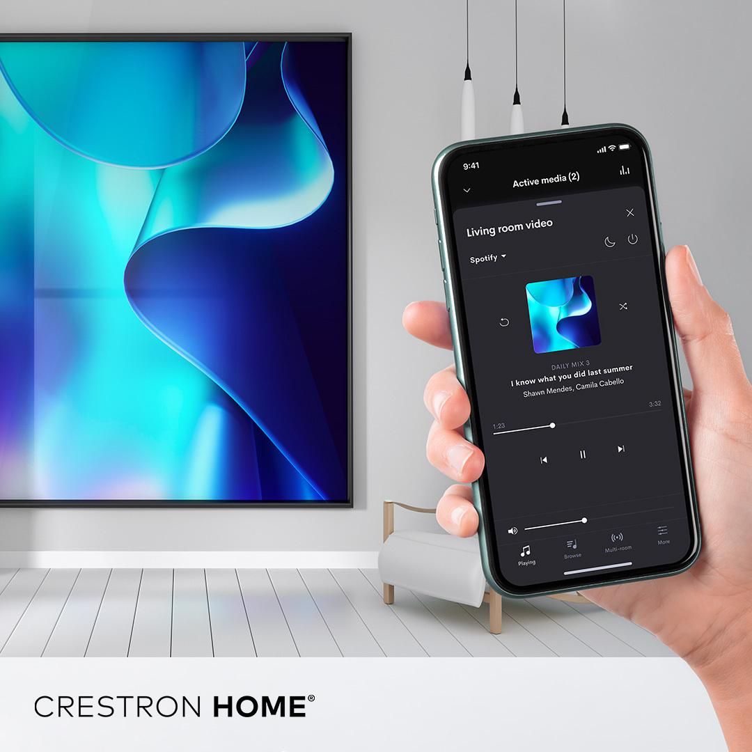 Deliver the perfect audio experience every time, anywhere in your home. Crestron Home is entertainment everywhere. 

Learn more. ow.ly/Q1GO104lqBS