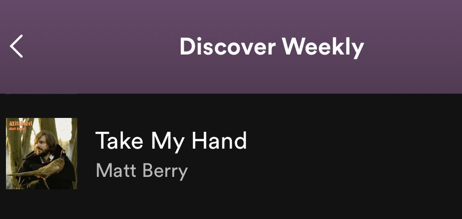 bendilfbond's tweet photo. he’s infiltrated my spotify discover weekly playlist https://t.co/iV4tefujzV