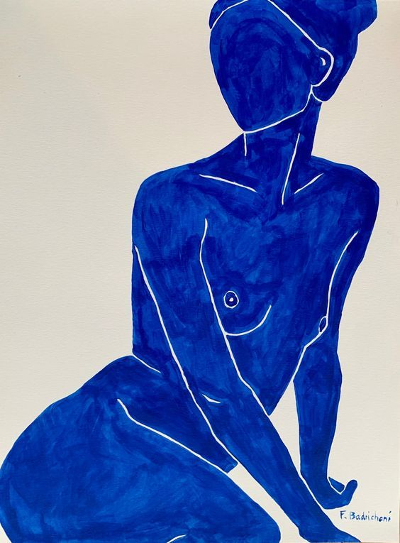 BLUE nude