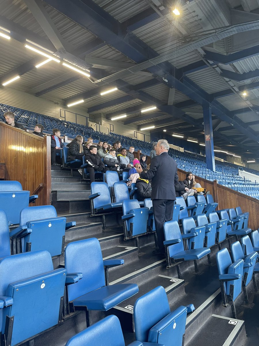 JamieMcM99's tweet photo. What a day with our Enhanced Transition group. A trip to Ibrox Stadium today for a tour💙. Amazing experience for our young people👏🏼. #TeamWhitehill🏆 #Transition @MsAndersonDHT @jamie57539237 @RFC_Charity. https://t.co/erKuP5YYnq