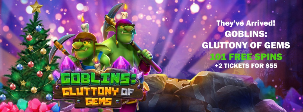   
 
  
 
 
 
  #Bitcoin
Goblins: Gluttony of Gems Slot Review