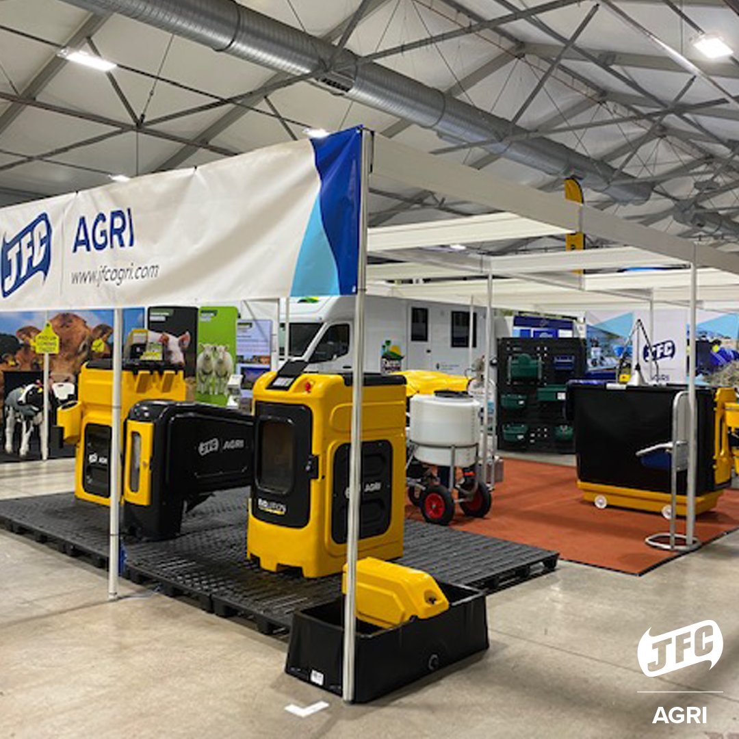 JFCAgri's tweet photo. Our team are exhibiting today at the Winter Fair Show in Balmoral Park. Be sure to visit us at Stand EK 7.
#JFCAgri #JFCEvolution #Evolution #WinterFair @RUASWinterFair https://t.co/QREISKXZnS