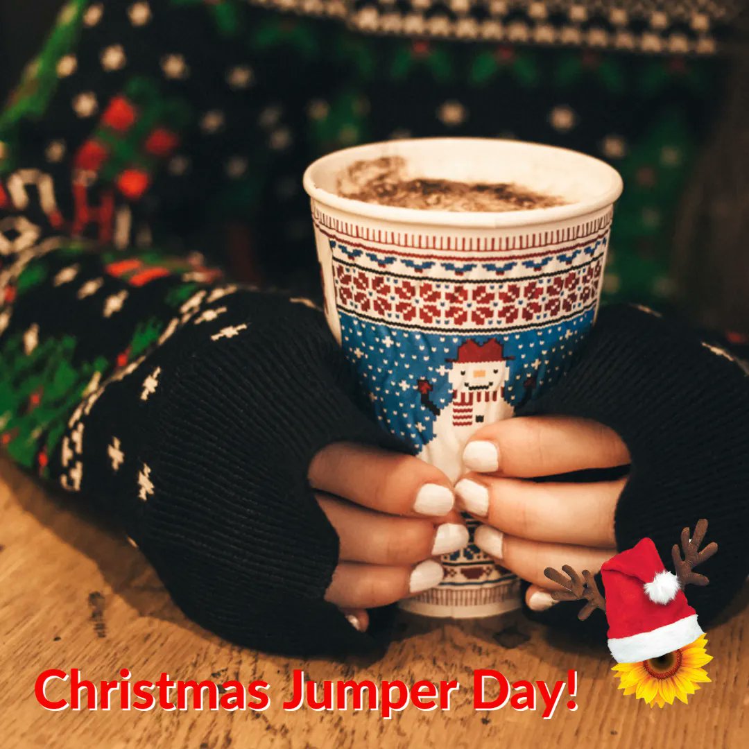 It's Christmas Jumper Day! 🎅🤶
This is the 11th annual #SaveTheChildren fundraiser to help children in the UK and across the world - all donations will be doubled by the UK government. 
What's your favourite #Christmas jumper? 
#SunflowerEventTeam #ChristmasJumperDay🌻