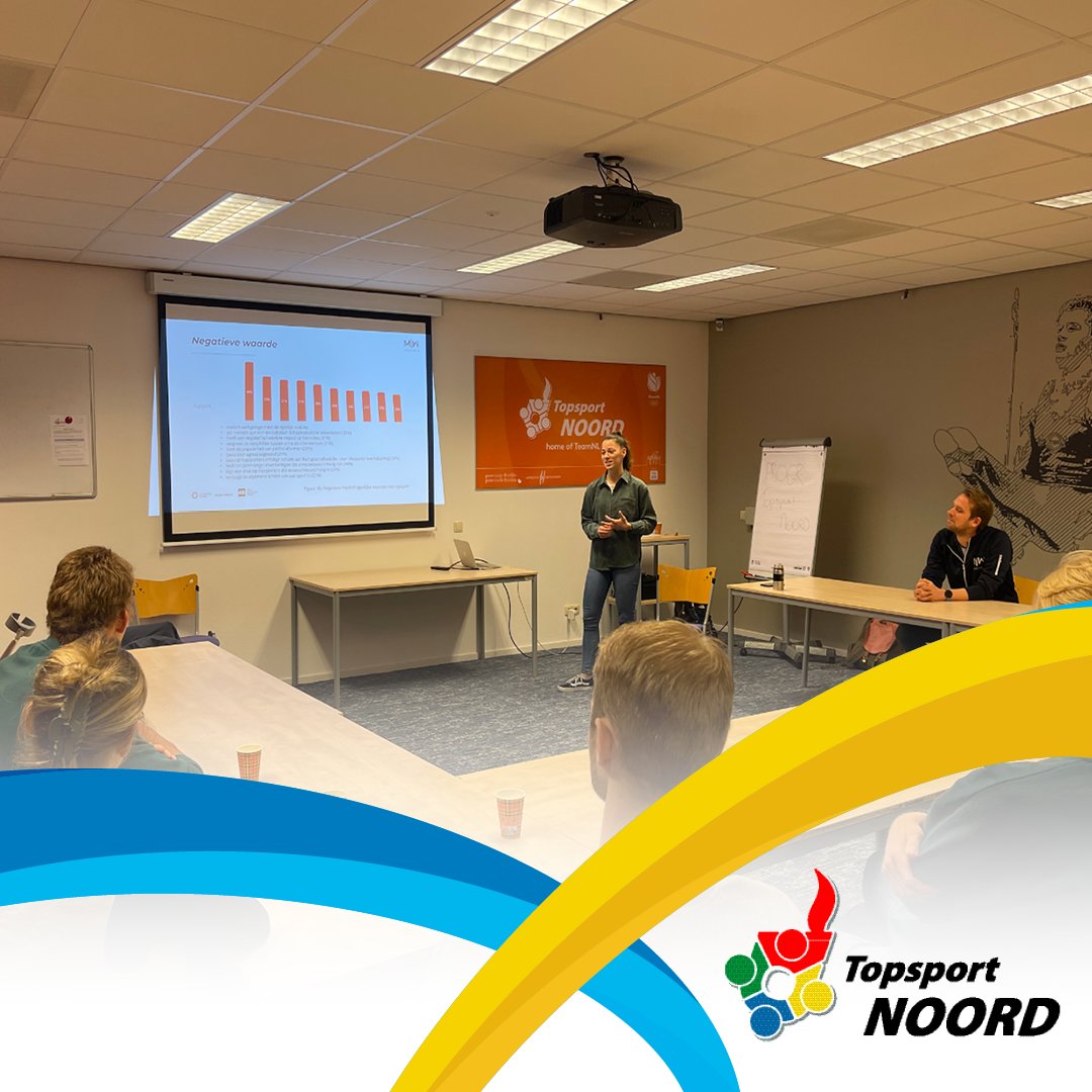 Gisteren is het programma 𝗠𝗮𝗮𝘁𝘀𝗰𝗵𝗮𝗽𝗽𝗲𝗹𝗶𝗷𝗸 𝗜𝗺𝗽𝗮𝗰𝘁 𝗧𝗼𝗽𝘀𝗽𝗼𝗿𝘁 𝗡𝗢𝗢𝗥𝗗 gestart. Een groep topsporters hadden hun eerste opleidingsdag die hen gaat helpen een maatschappelijk thema uit te dragen op scholen, sportverenigingen, bedrijven en evenementen.