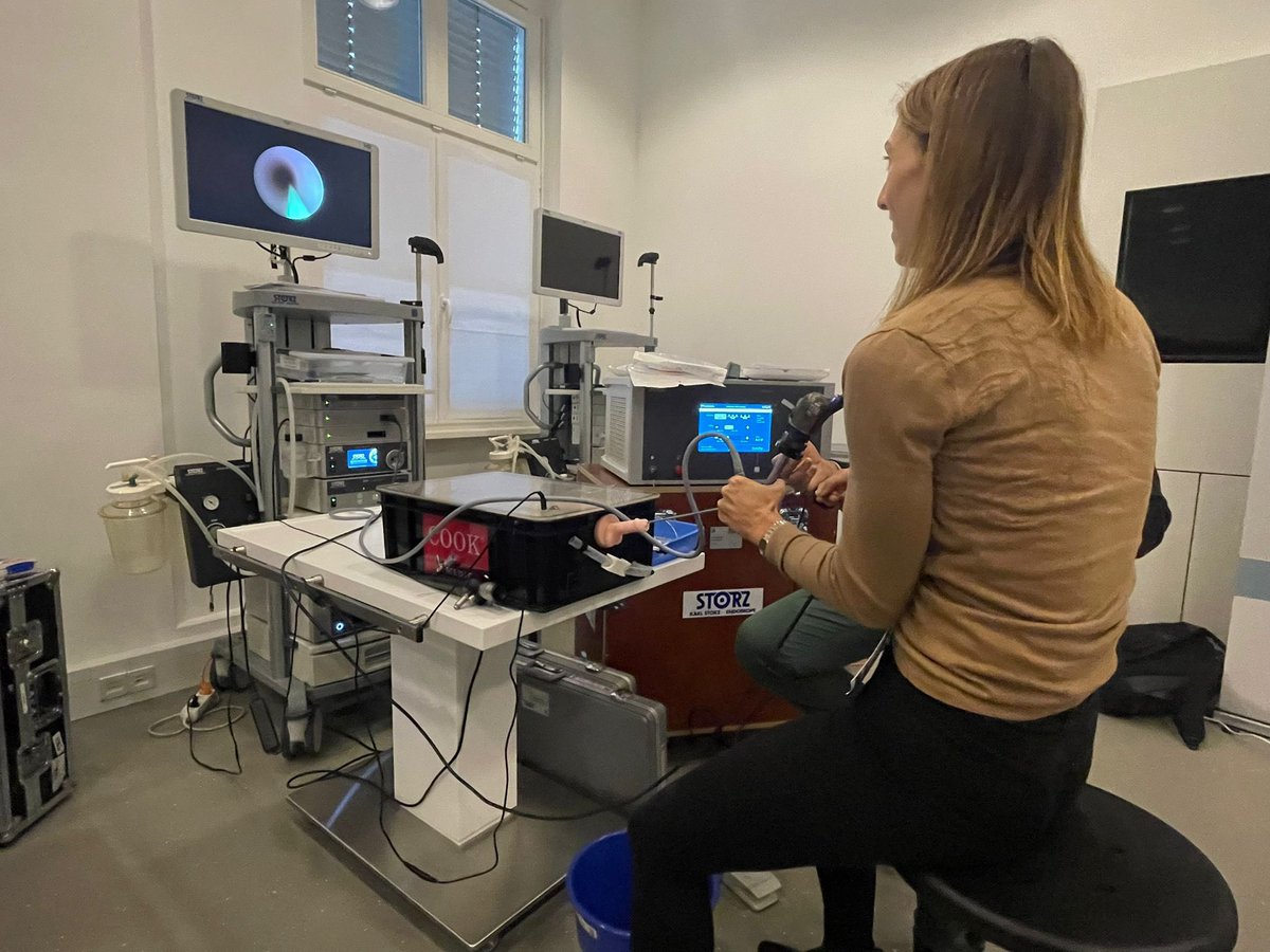 UrowebESU's tweet photo. A glimpse at our experts, collecting valuable data to set the proficiency benchmark for the 2nd step in the Endoscopic Stone Treatment curriculum ESTs2 @aif22 https://t.co/fzCqypdffK