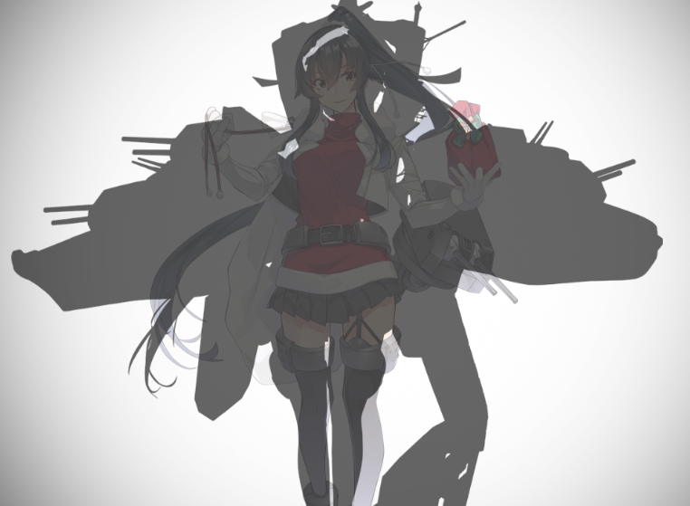 矢矧(艦これ) 「うぉぉ、矢矧改造! 」|MONTE@大湊のイラスト