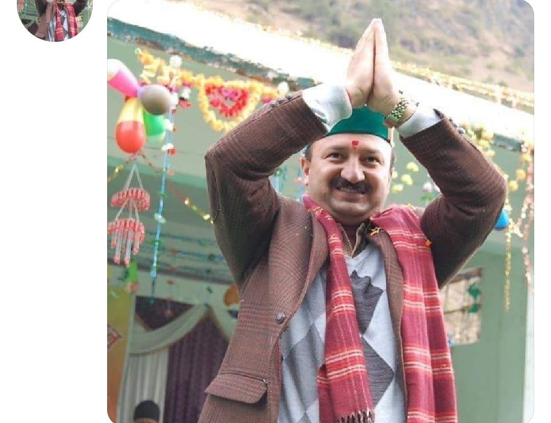 Historical person with dignity, down to earth, respected Balbir Singh Verma ji, who has created history by winning Chopal Assembly Constituency election third time consecutively. Heartiest congratulations👏👏👏