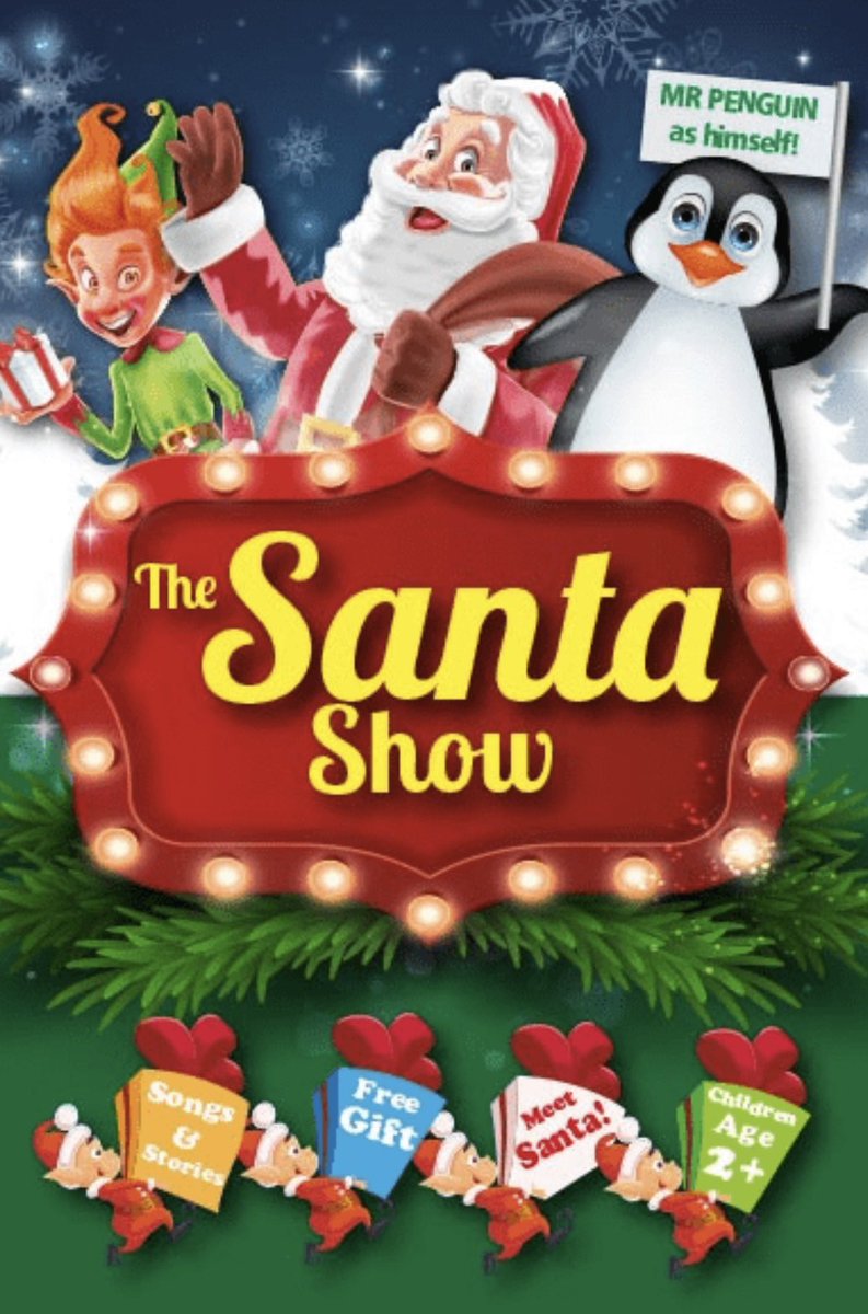 PantoMaidenhead's tweet photo. We have a BRAND NEW Santa show for you this year and we are so excited for you to come along and meet the big man himself! 
If you came along last year, you’ll love this year even more🎅🏻
Braywick Leisure Centre on 19th &amp; 20th Dec.
Tickets: https://t.co/phgZ81zipu https://t.co/m1fc829oW3