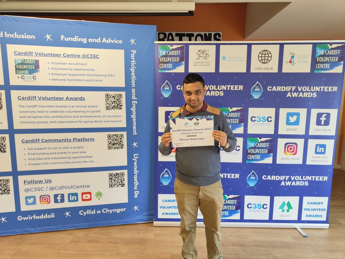 Congratulations to all this year's winners and nominees of #CVA2022! A few of them visited us yesterday at <a href="/ButetownCentre/">Butetown Community Centre</a> to collect their certificates and awards. Thank you for coming <a href="/LlanrumneyHall/">Llanrumney Hall</a>, <a href="/Run4Wales/">R4W 🏃🏴󠁧󠁢󠁷󠁬󠁳󠁿</a>, <a href="/TheMentorRing/">The Mentor Ring</a> and Cradle of Hope!