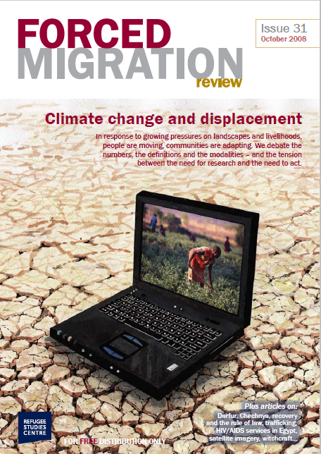 FMReview's tweet photo. We've published 4 issues (FMR 31, FMR 49, FMR 64, &amp; FMR 69) on the climate crisis &amp; #displacement, which we invite you to access as an online resource. Available free of charge in English, Arabic, French &amp; Spanish: https://t.co/sBSwhINpLf #StandUpa4HumanRights #HumanRightsDay https://t.co/xPW01rmq3B
