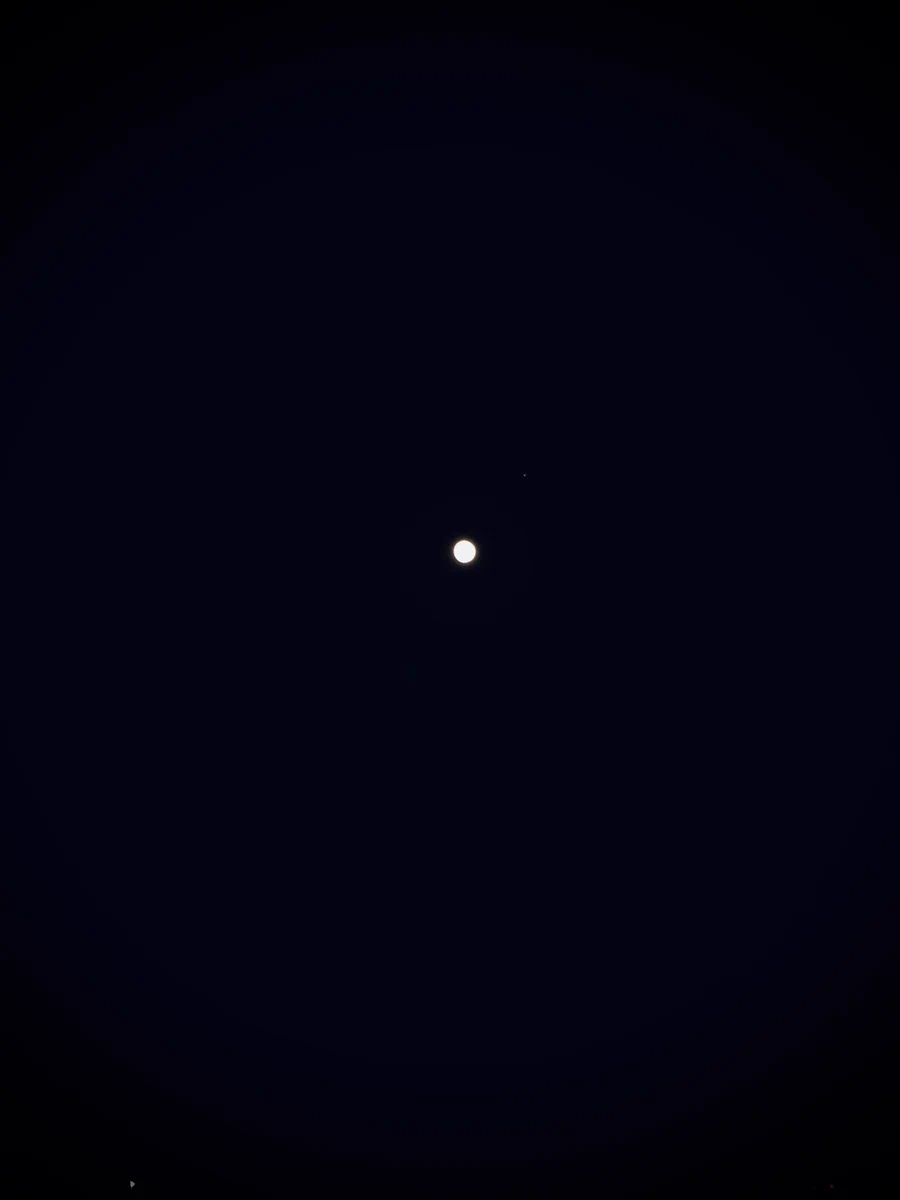 君は撮れた？今年最後の満月をカメラに収めたタッキー！