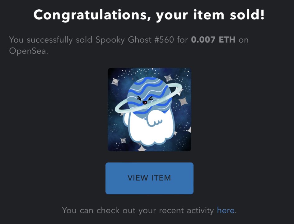 SpookyGhostNFT's tweet photo. 🤍SOLD SOLD SOLD🤍

Spooky Ghost meet soulmate💕 Thank you for supporting dear @Hyperion_Goose My love💖💖

Spooky Ghost will love you always❤️

I sent you December SFCC
I hope you like it❤️❤️

Thank you so much🥹💛

#NFT #SpookyFactory https://t.co/X6JBmO4FLL