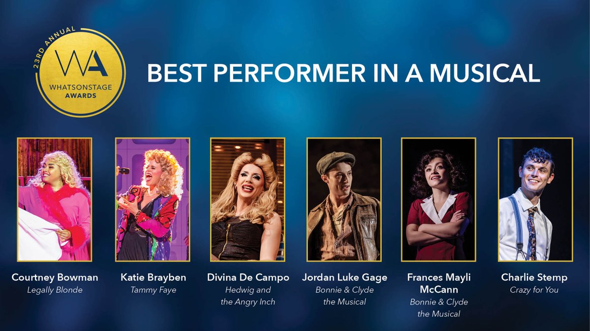 The nominees for Best Performer in a Musical are... 

Submit your #WOSAwards vote: awards.whatsonstage.com