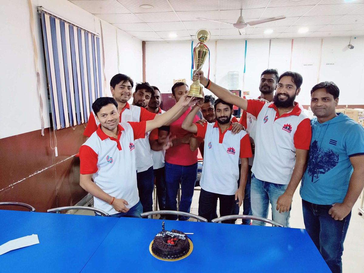 SourceSoftSol's tweet image. Source Daredevils Champions!
Source Warriors 63/7(11.3) vs Source Daredevils 64/3(10.0). Source Daredevils won by 7 wickets
tinyurl.com/nxmu6wfn
#InternalCricketTournament #Cricket2K22 #sourcesoftsolutionfun
#sourcesoftcricket #sourceinfotechcricket #sourceinfotechcricket2022