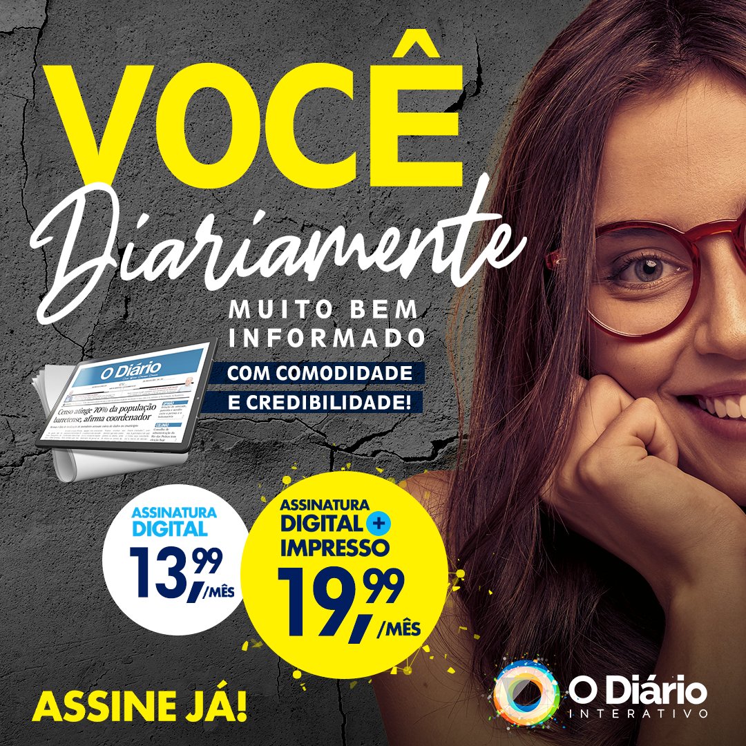 Que tal começar o dia com mais informação? Assine já o Jornal O Diário! 

#informação #jornal #credibilidade