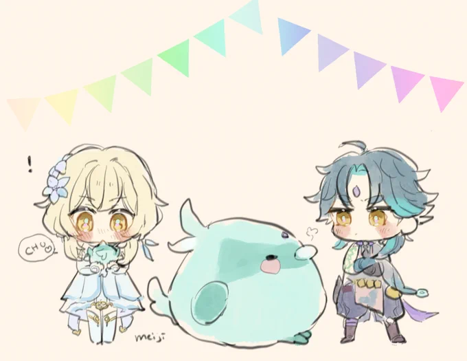 これだった!鳥真君可愛いよね#今年も残りわずかなので今年一番伸びた絵を貼る 